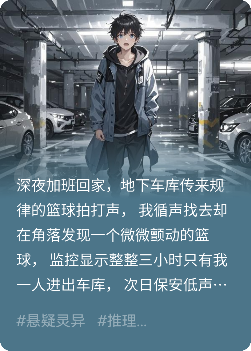 地下车库的篮球