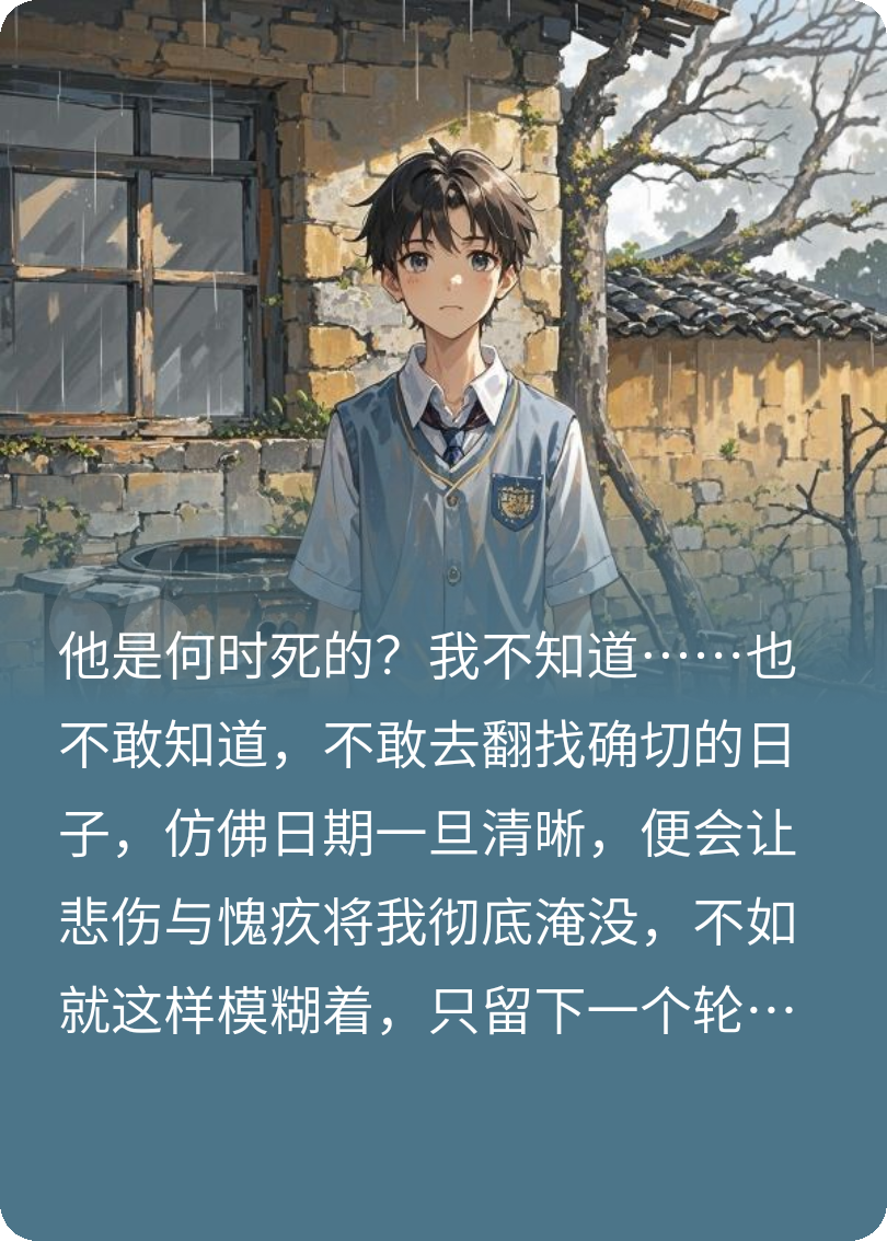 我死在了出生的地方和我的朋友一起