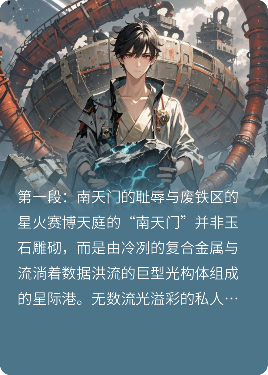 赛博天庭升仙榜除我名？反手用歼星舰丹炉炼出大道金丹