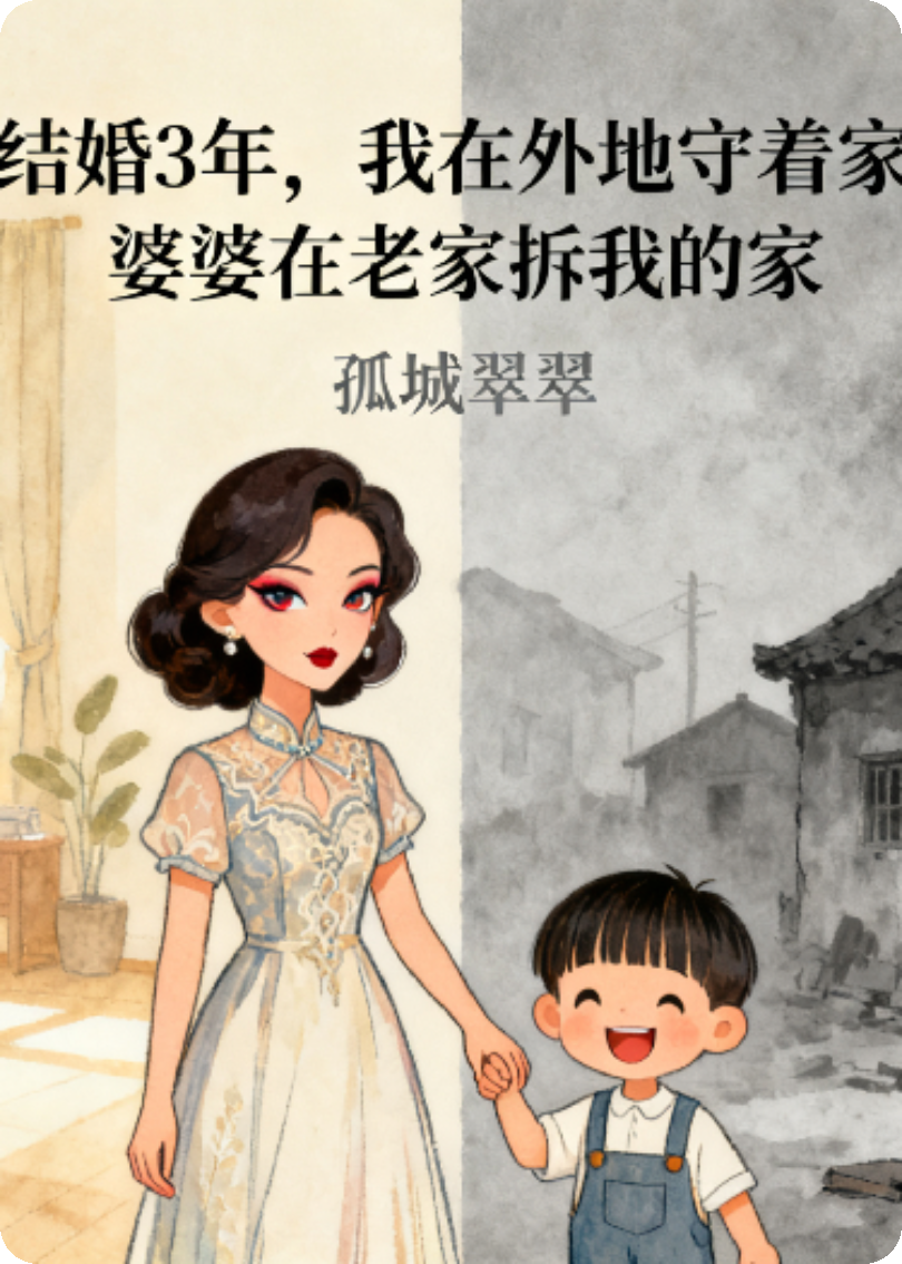 结婚3年，我在外地守着家，婆婆在老家拆我的家