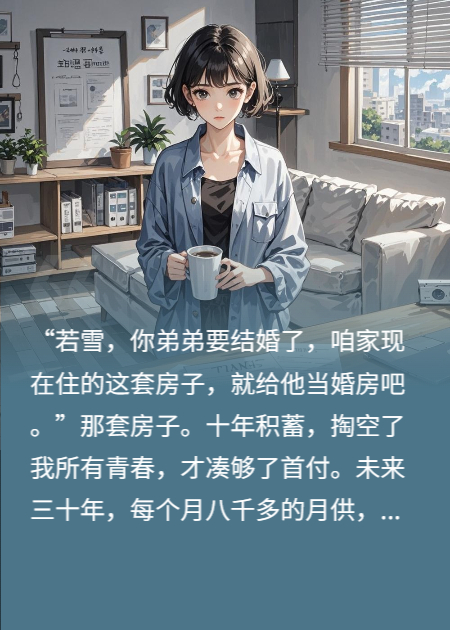 爸妈要把房子过给弟弟，我反手断供，他们疯了