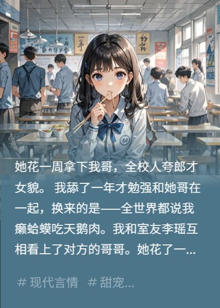 我和室友互看上了对方的哥哥