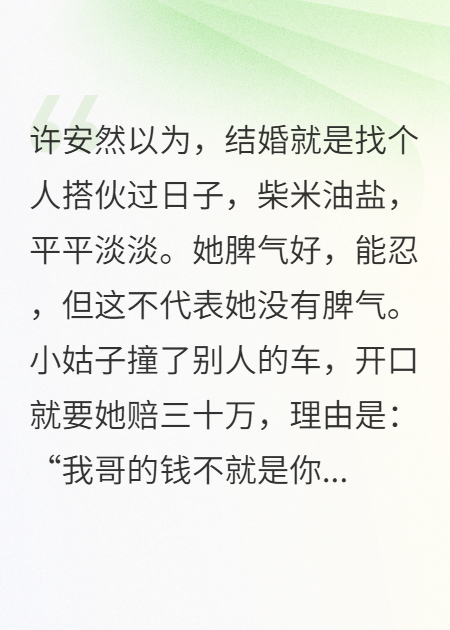 我亲爱的前夫一家