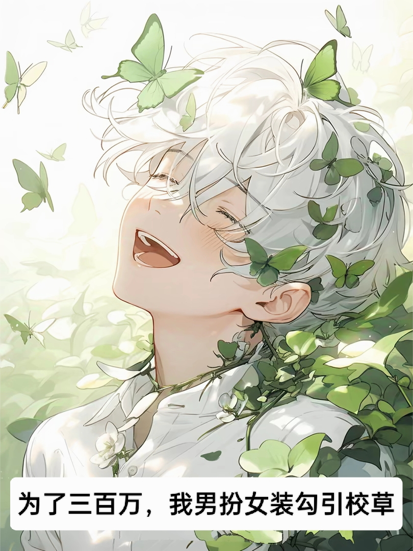 为了三百万，我男扮女装勾引校草