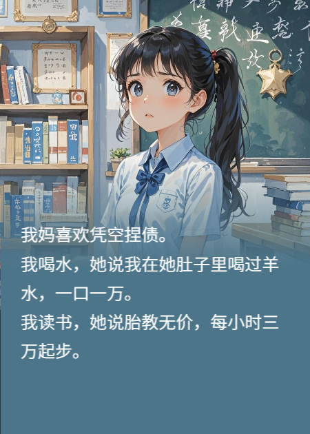 妈妈要收我住她肚子里的房租