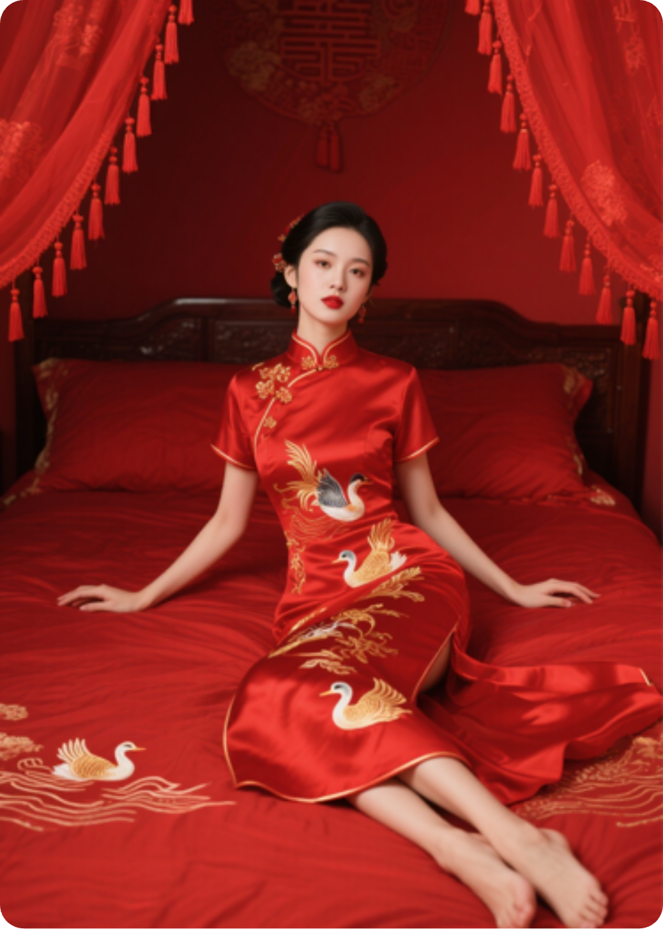新婚夜，老婆漏出了魅魔纹身！