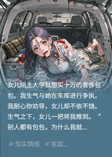拒绝给女儿买包后，我被装进后备箱