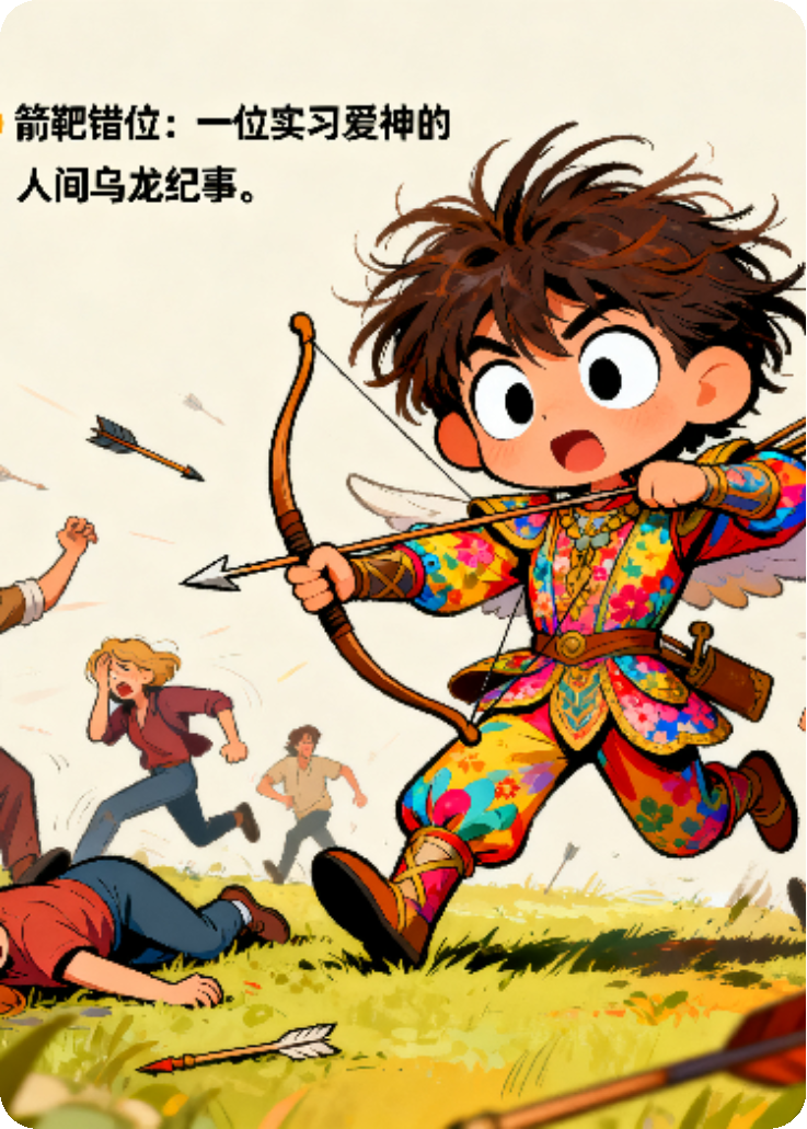箭靶错位：一位实习爱神的人间乌龙纪事