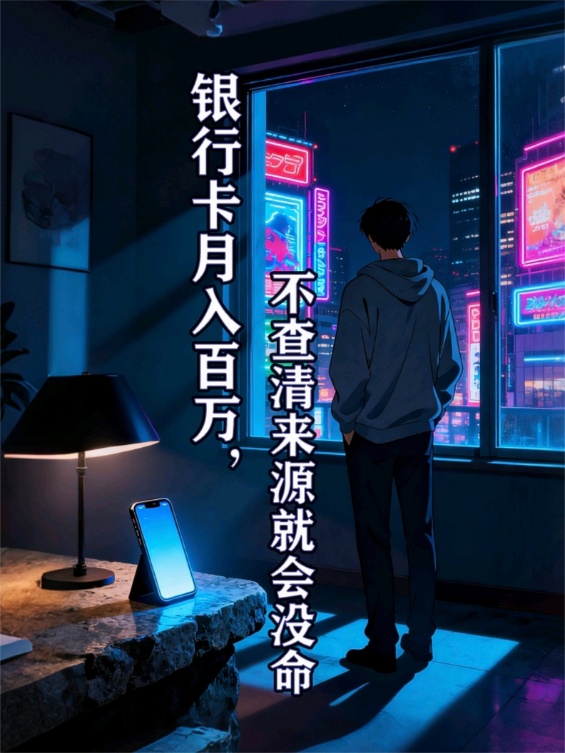 银行卡每月多百万：不查清来源就会没命