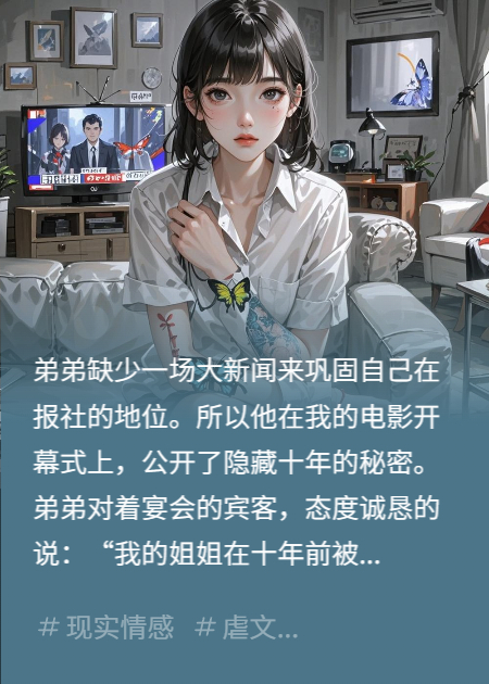 我直播掀开伤疤后，逼我说出一切的弟弟疯了