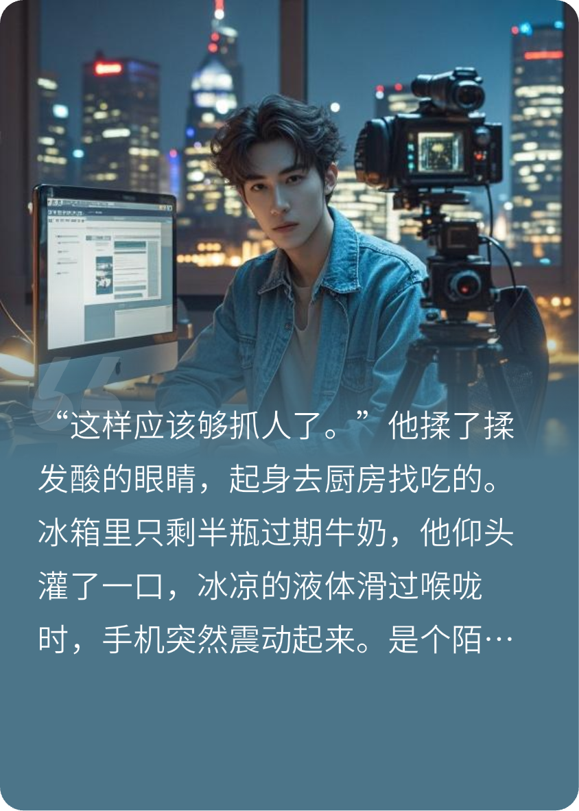 双镜谜案：当我成为你的素材