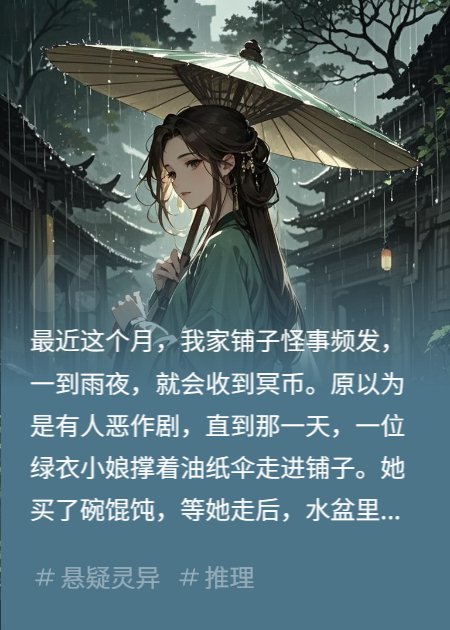雨夜怪谈：神秘的绿衣小娘