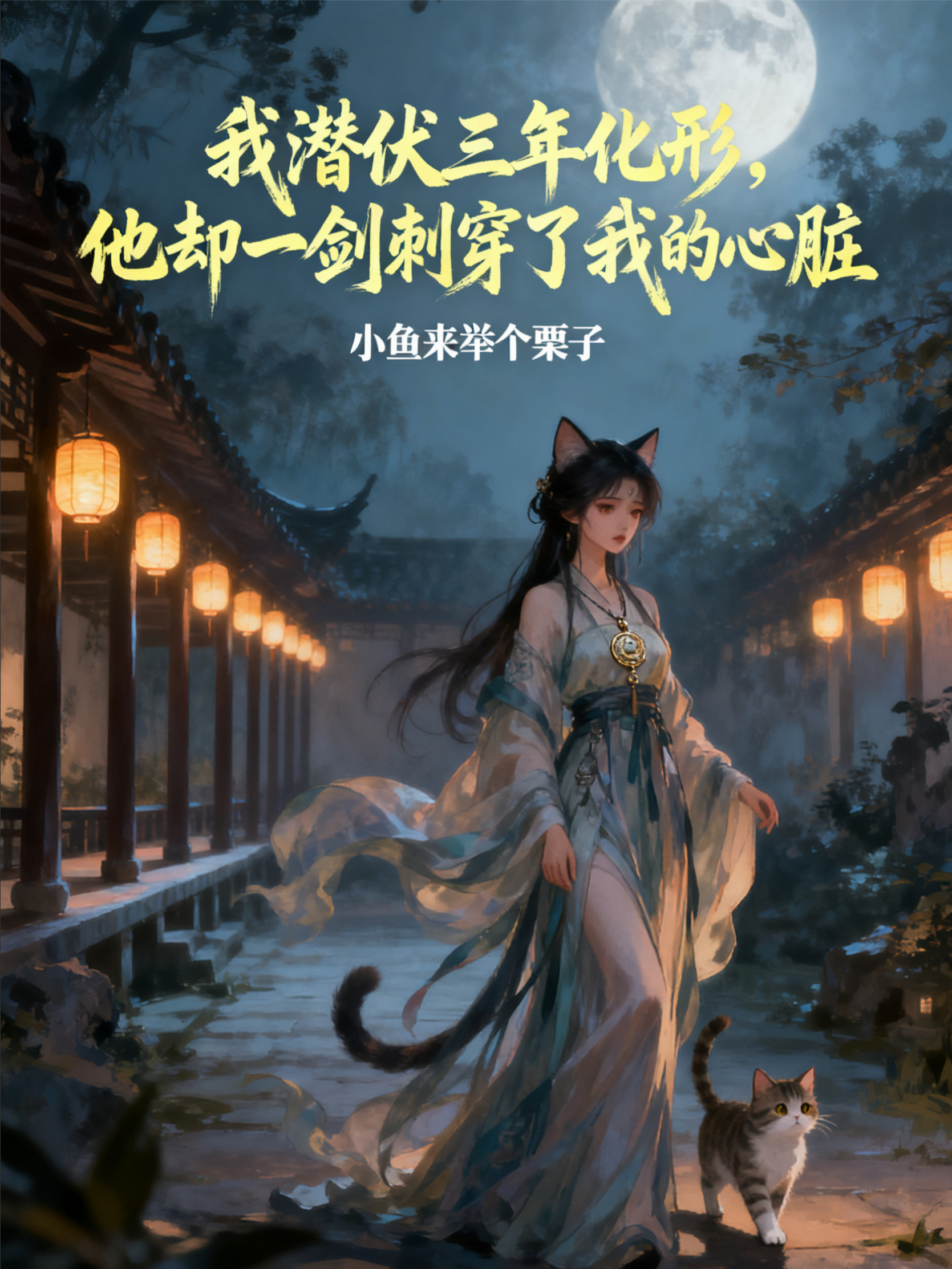 我潜伏三年化形，他却一剑刺穿了我的心脏