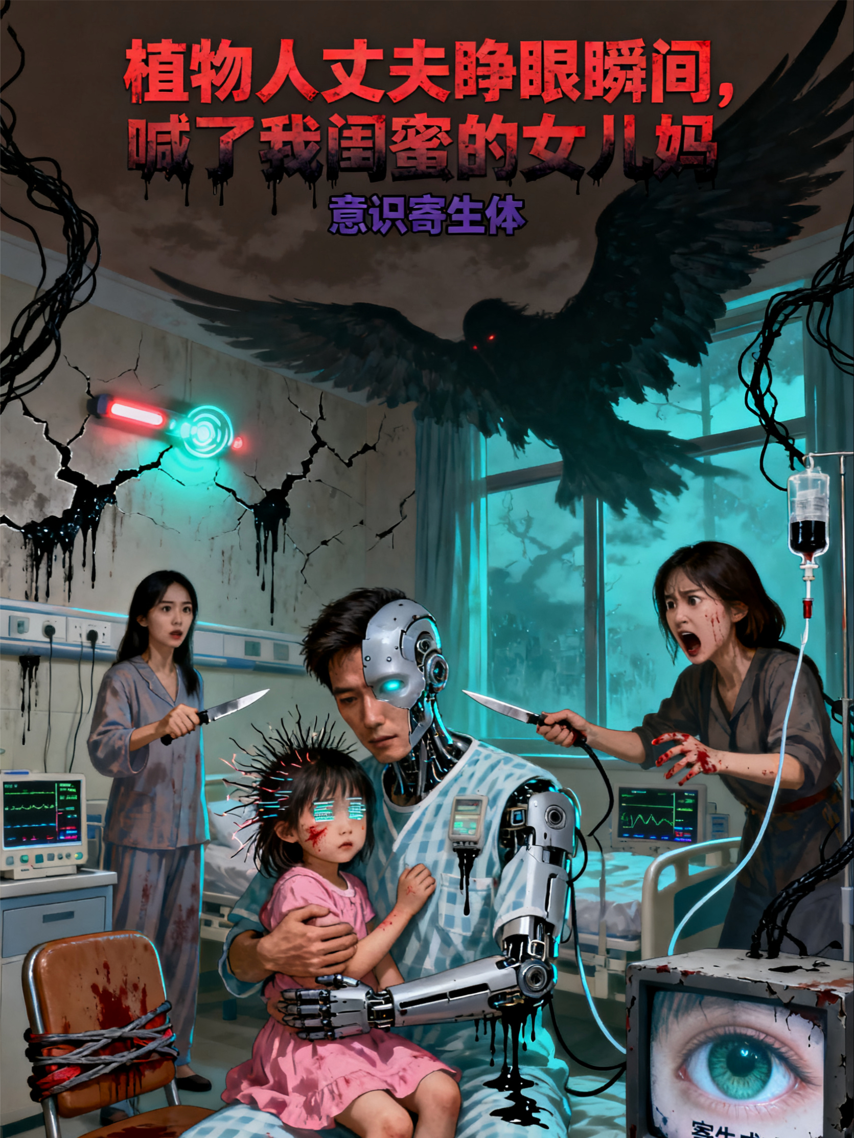 植物人丈夫睁眼瞬间，喊了我闺蜜的女儿妈