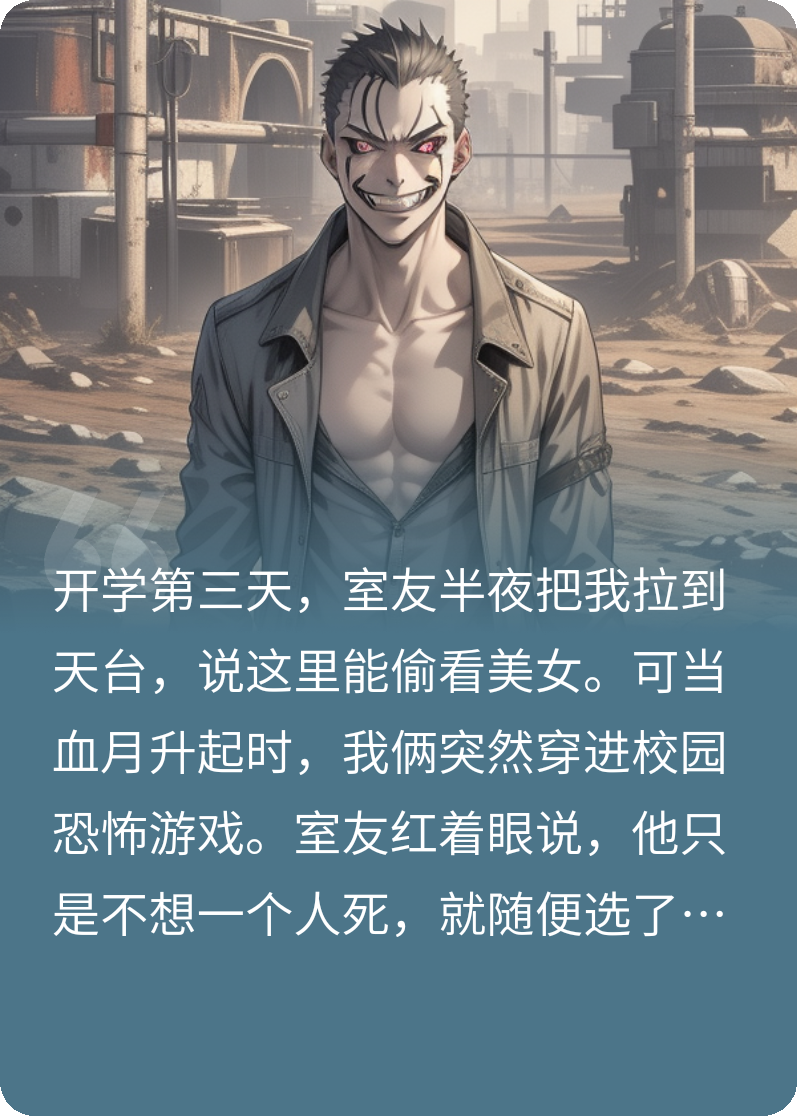 室友怕死，把我也骗进恐怖游戏