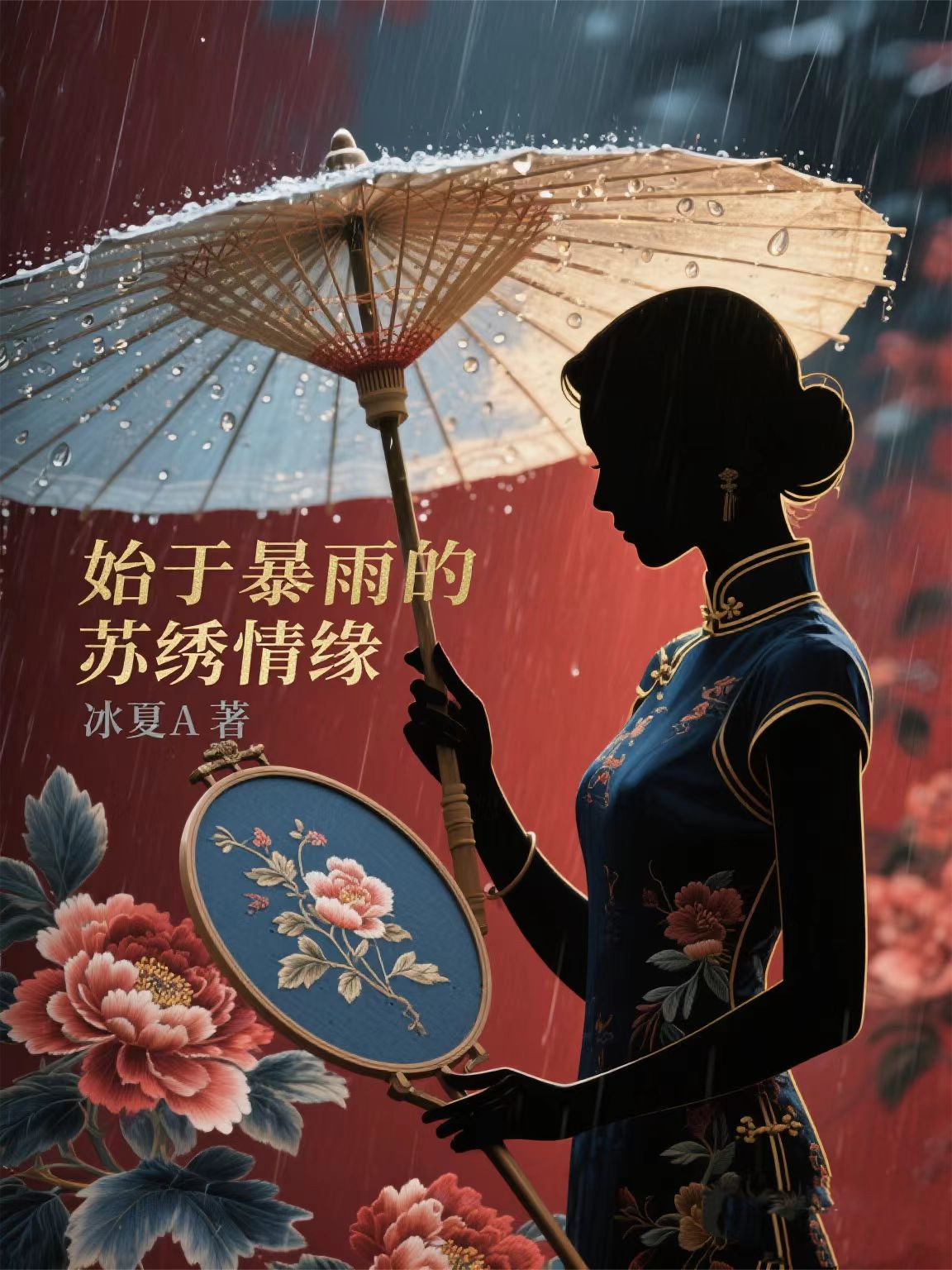 始于暴雨的苏绣情缘