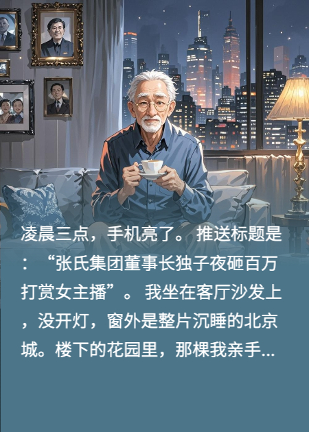 豪门破产后，子女跪求我复出
