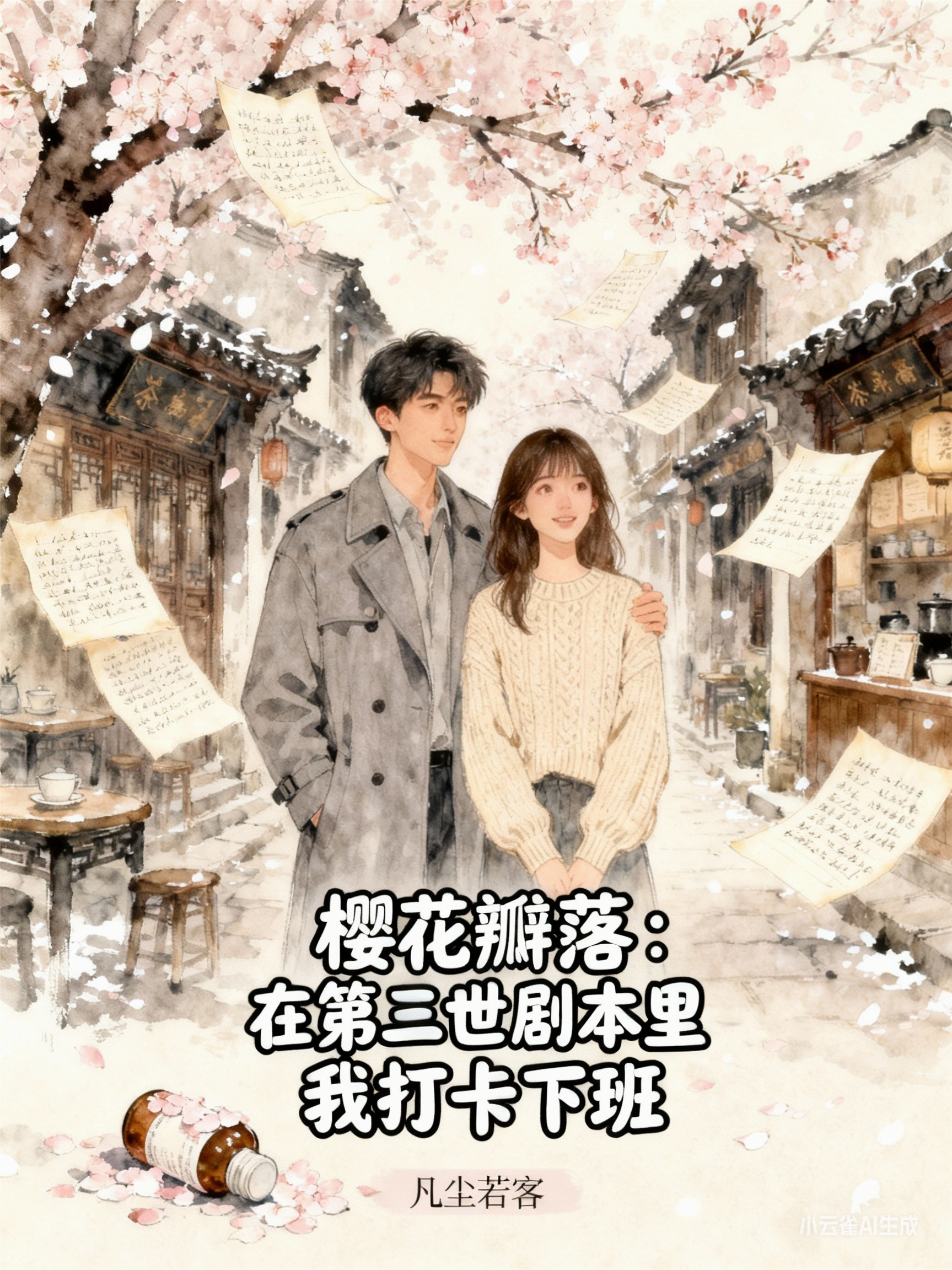 樱花瓣落：在第三世剧本里我打卡下班