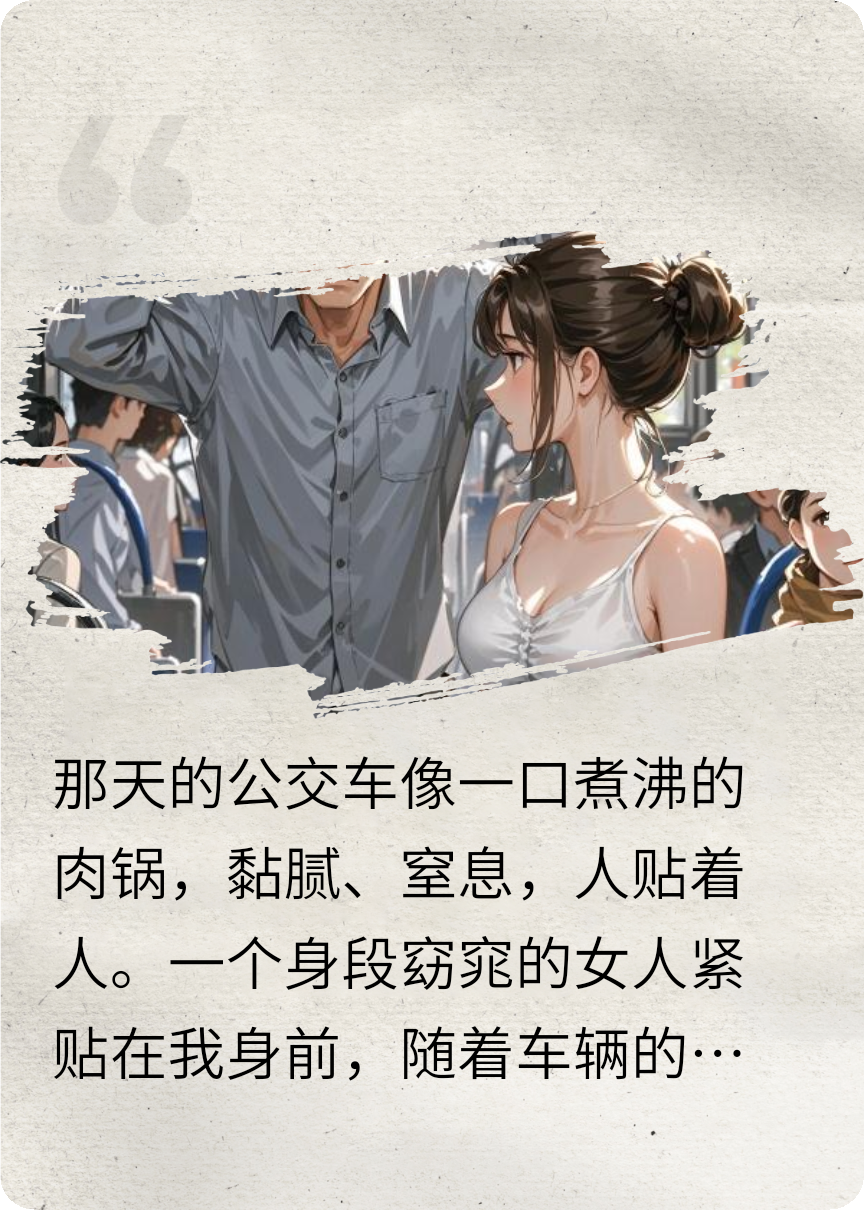 公交车上的女人是？