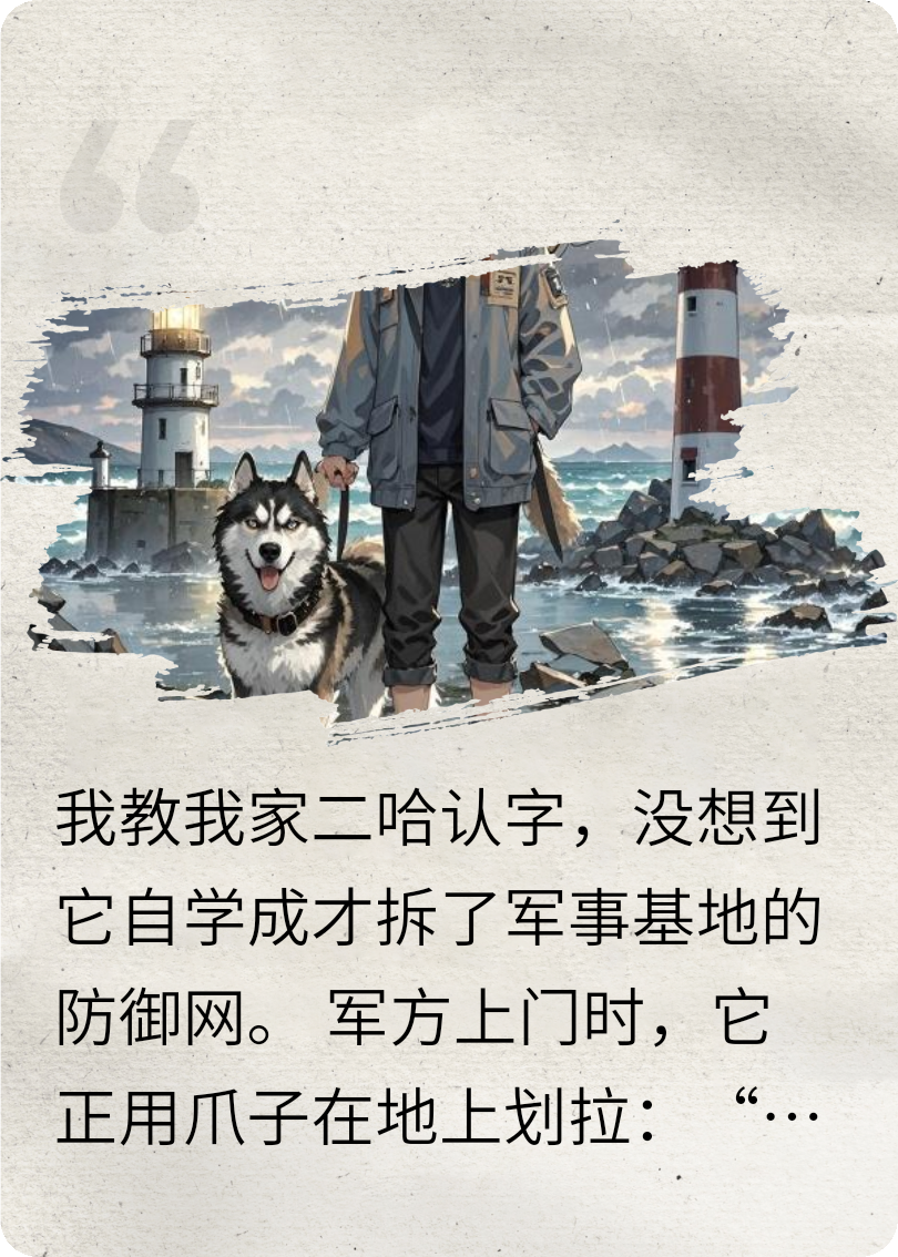 我的二哈拆了军事基地后，全国通缉我俩