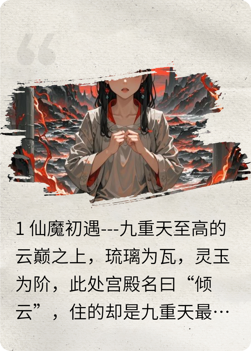 倾城虐恋：上神，你的劫就是我