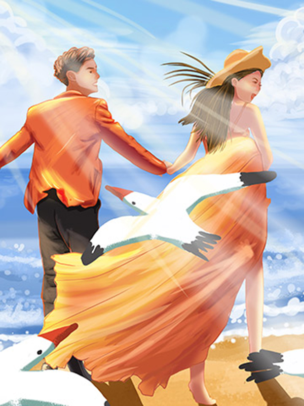 烟波几度隔长亭