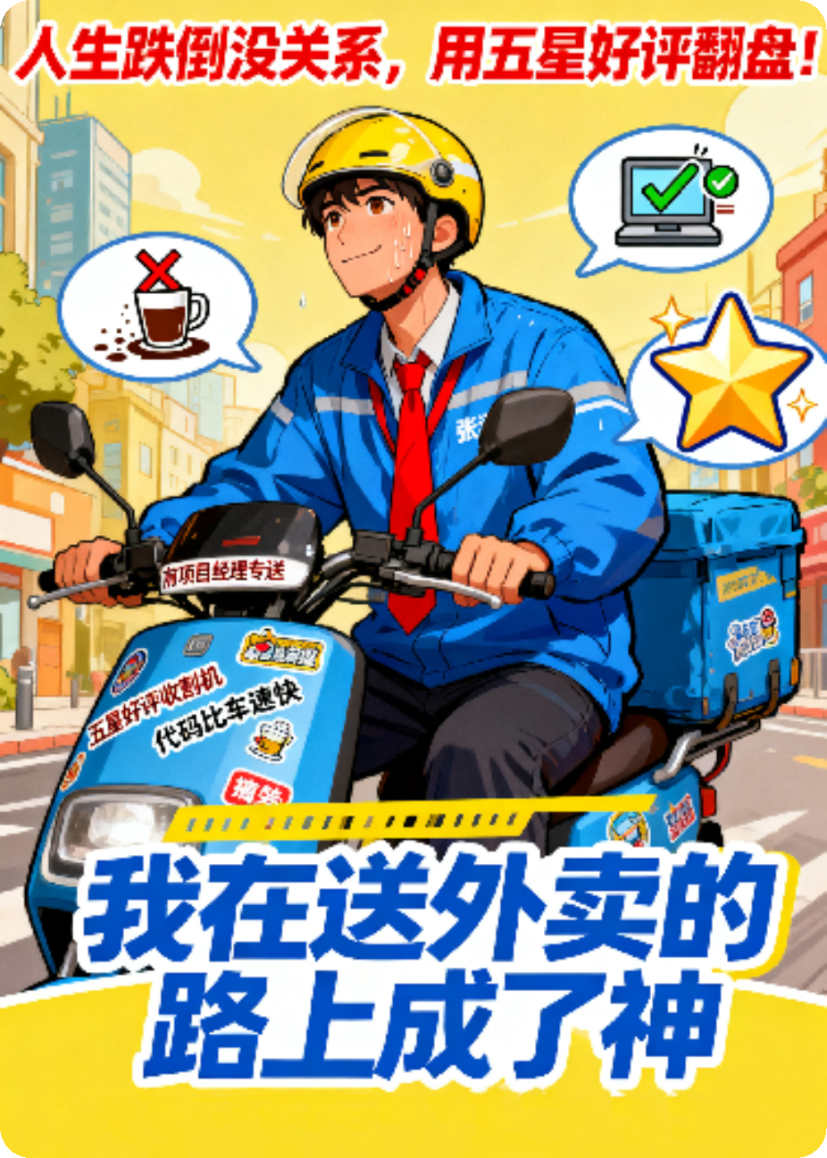 我在送外卖的路上成了神