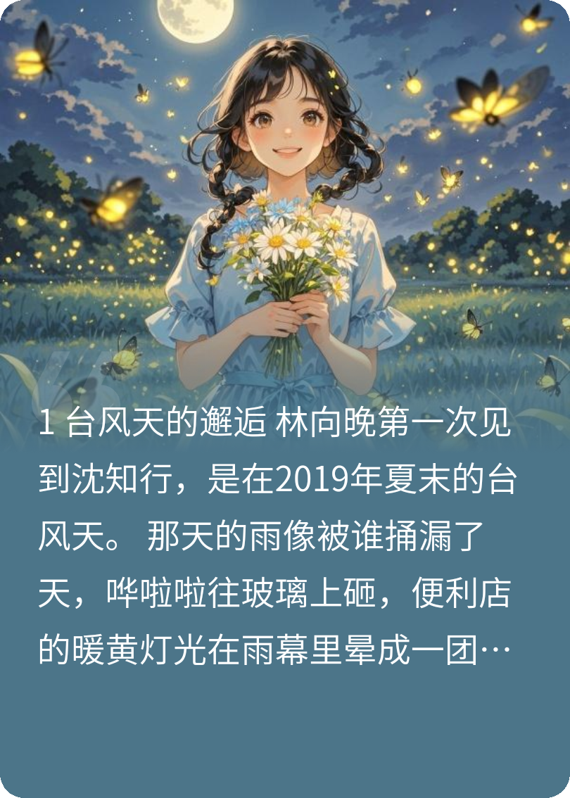 向晚的萤火