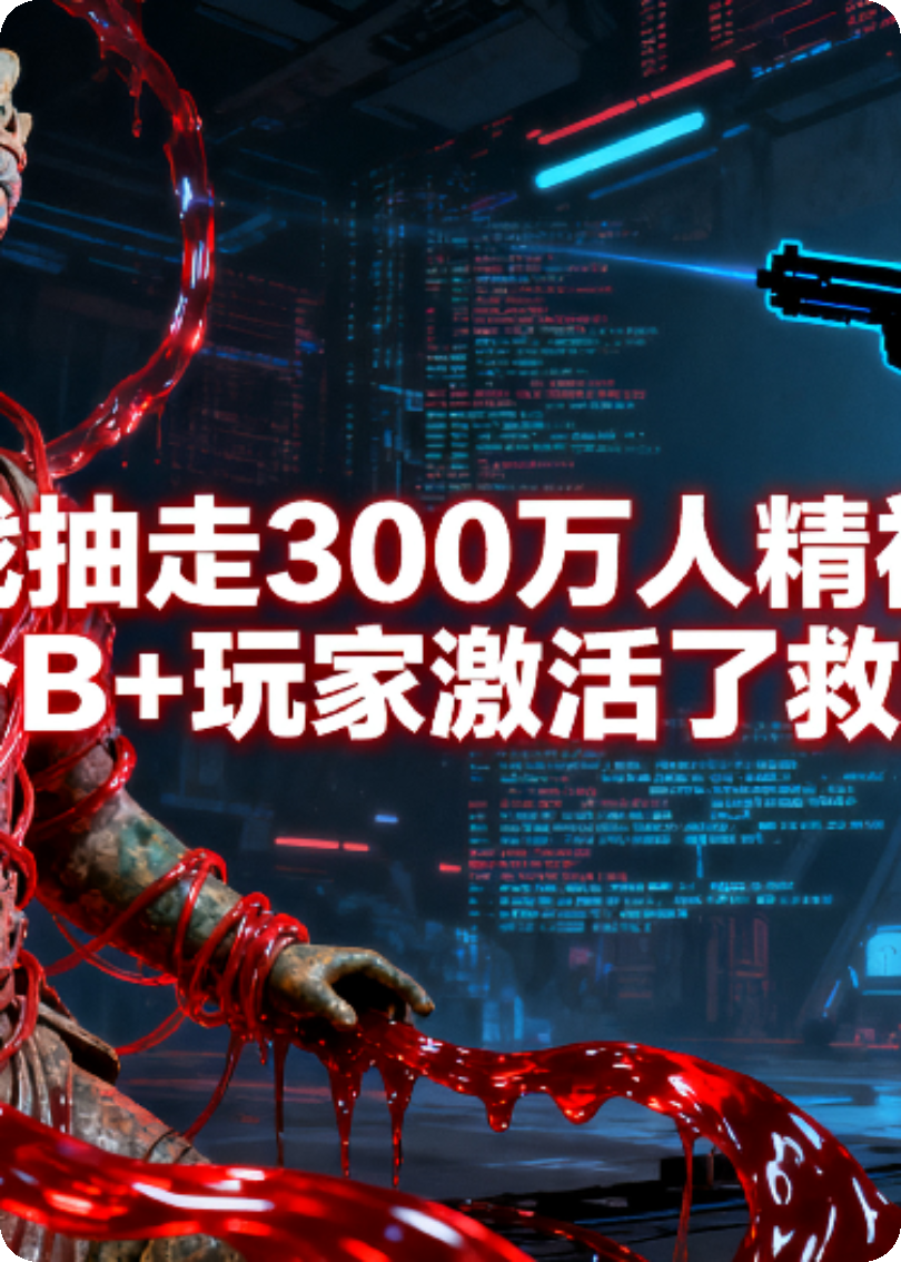 游戏抽走300万人精神时，我这个B+玩家激活了救赎系统