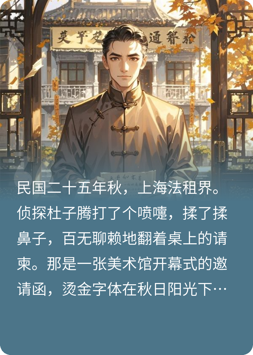 民国侦探往事之美术馆盔甲杀人事件