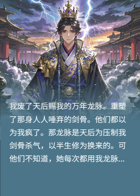 我废了天后赐我的万年龙脉后，她后悔了