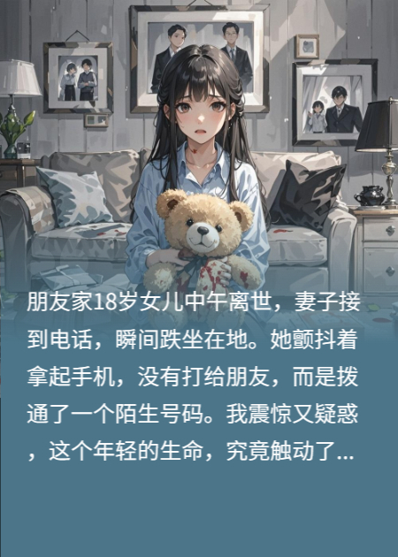 玩偶熊遗言，妻子深藏18年的秘密