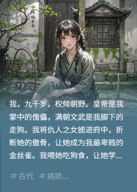 我的金丝雀，竟是前朝公主