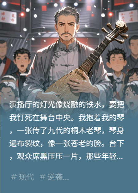 流量明星偷我千年古曲，古琴传人的我一曲弹哭全网黑粉