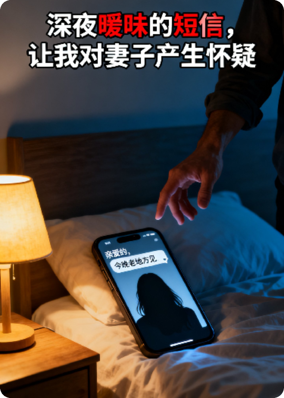 深夜暧昧的短信，让我对妻子产生怀疑