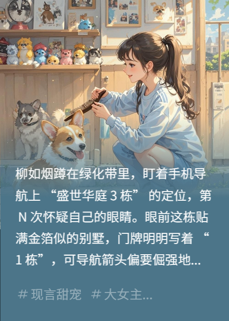 训犬师柳如烟的沙雕恋爱记