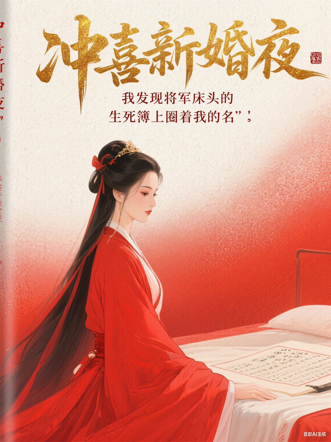 冲喜新婚夜，我发现将军床头的生死簿上圈着我的名