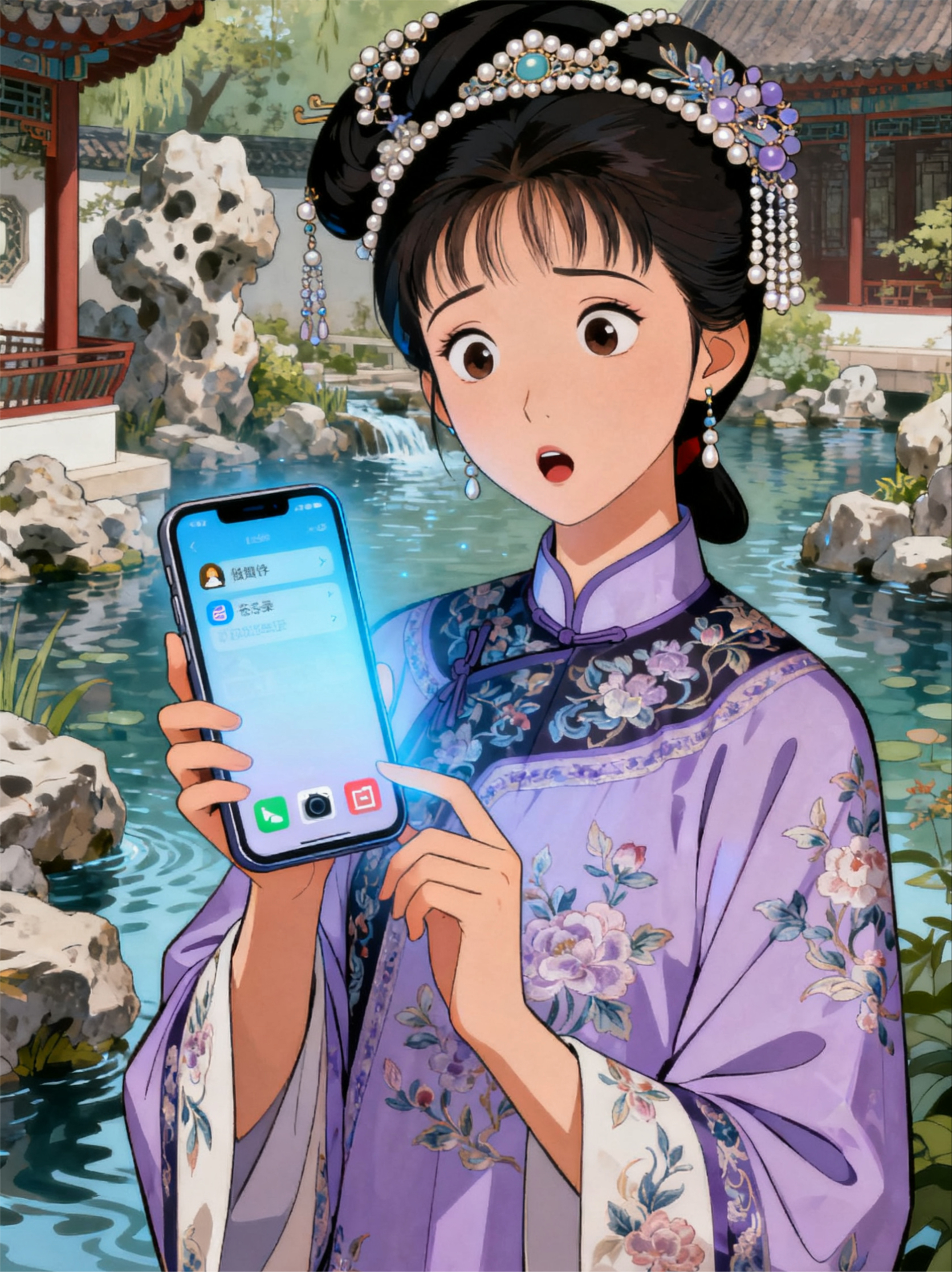 红楼：黛玉的手机连通大观园