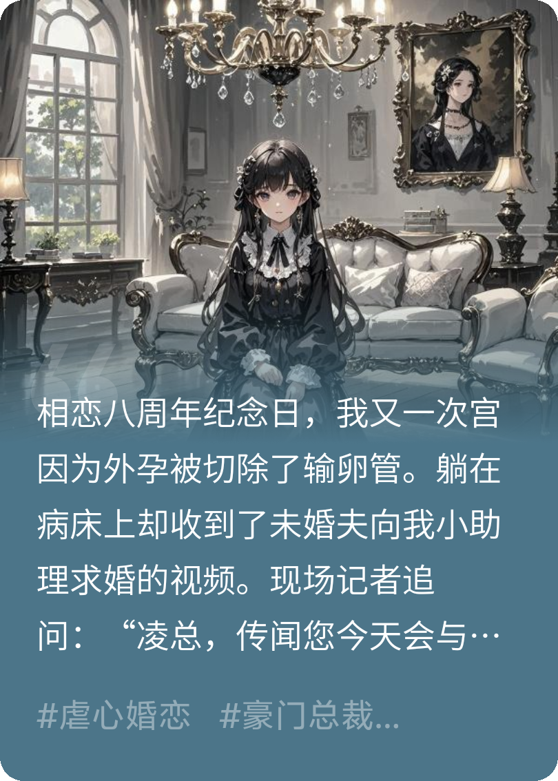 未婚夫求婚小助理后，他悔疯了。