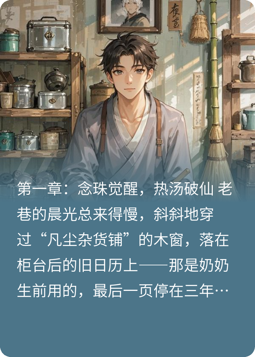 凡尘杂货铺：俗念为仙，烟火成阵
