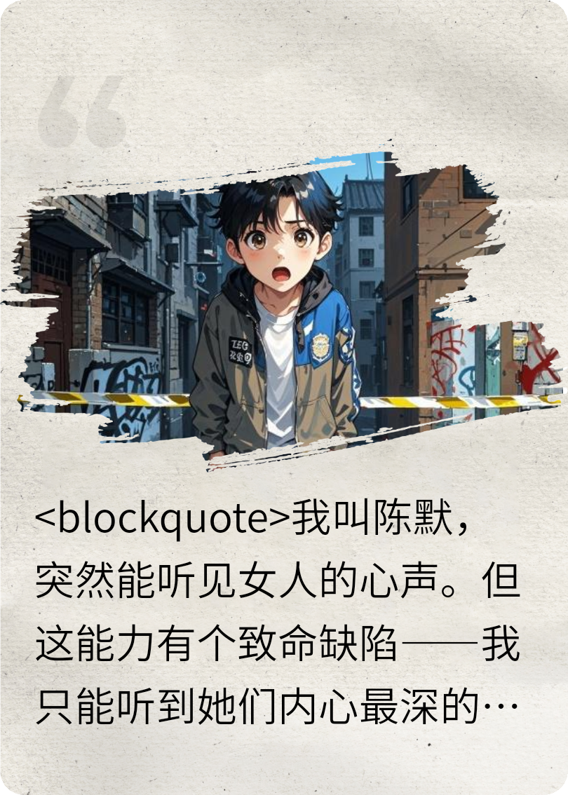 真实之耳：我靠听心声成了嫌疑犯