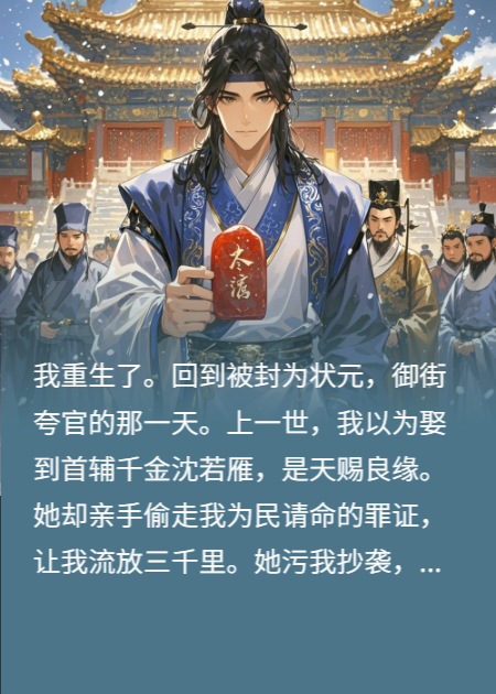 重生夸官日，我当朝撕了状元袍