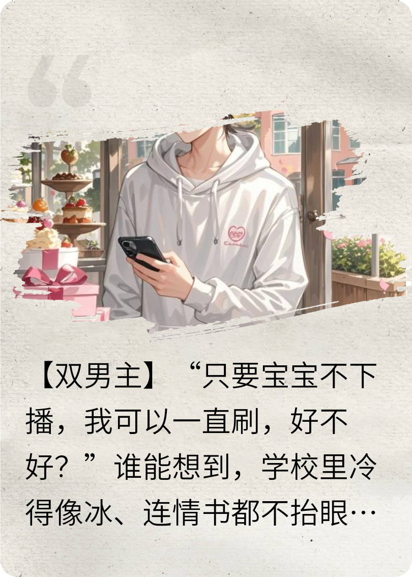 校霸天天蹲在伪娘直播间喊“宝宝”