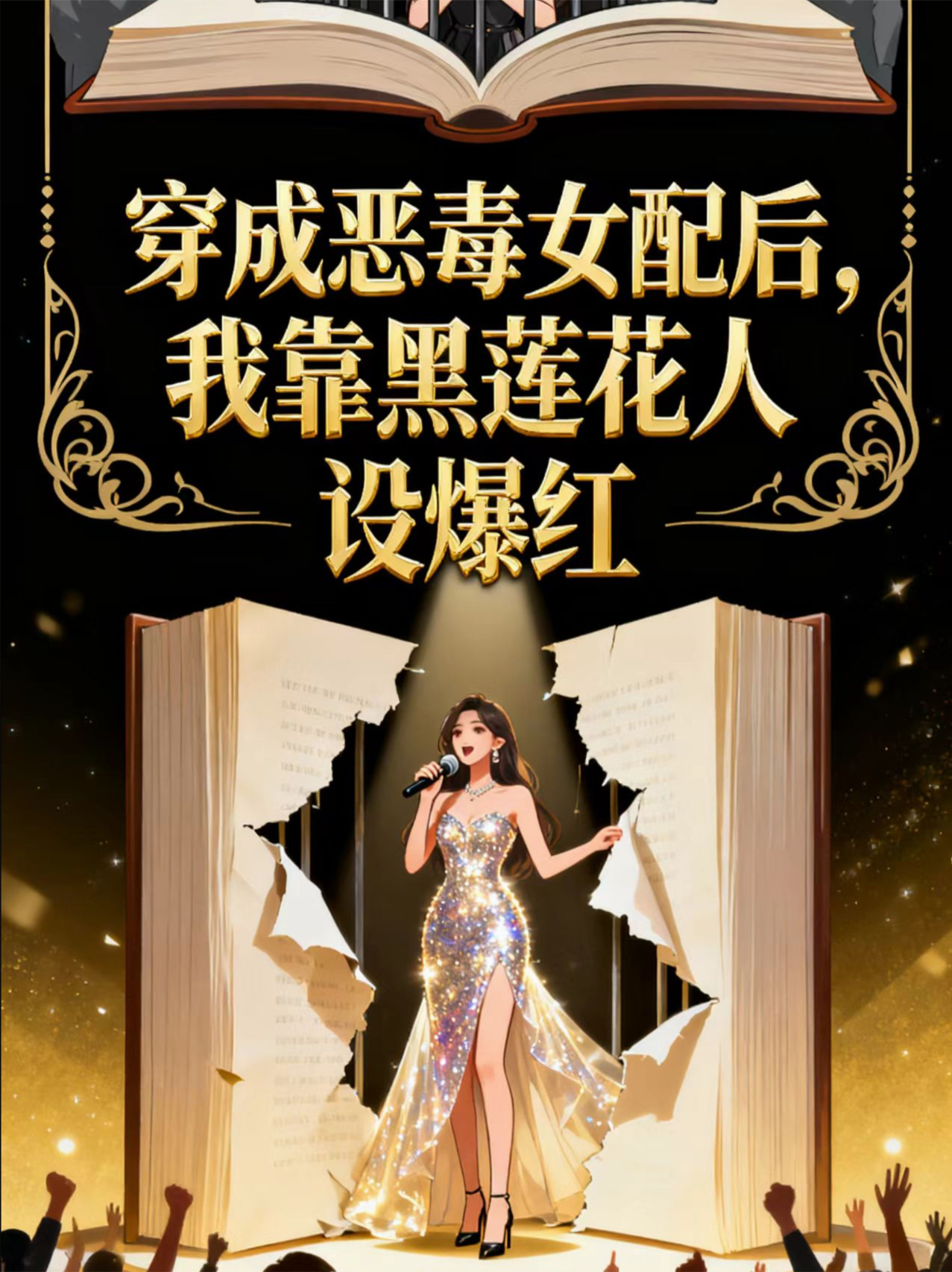 穿成恶毒女配后，我靠黑莲花人设爆红
