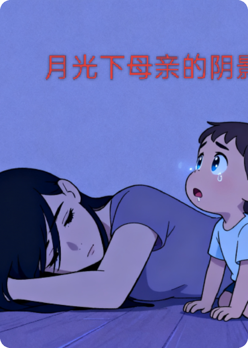 月光下母亲的阴影