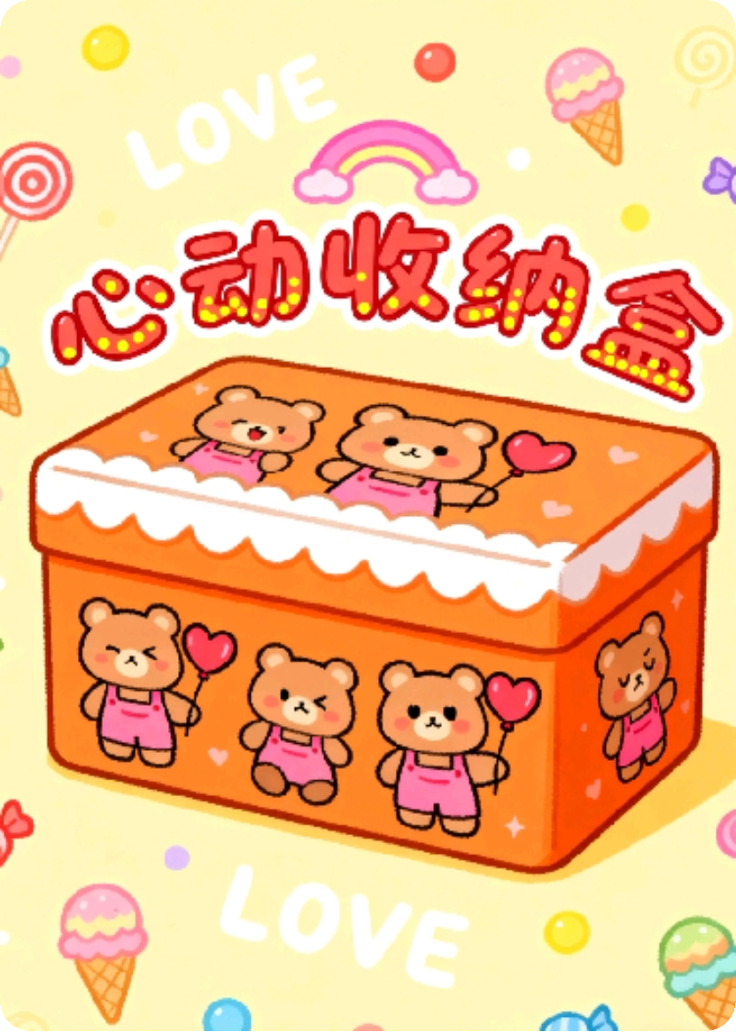 心动收纳盒