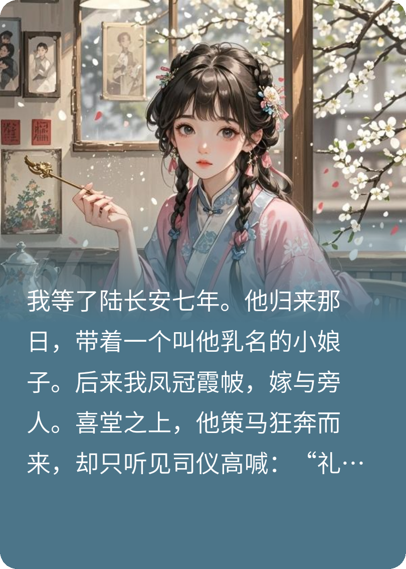 晚月照梨花