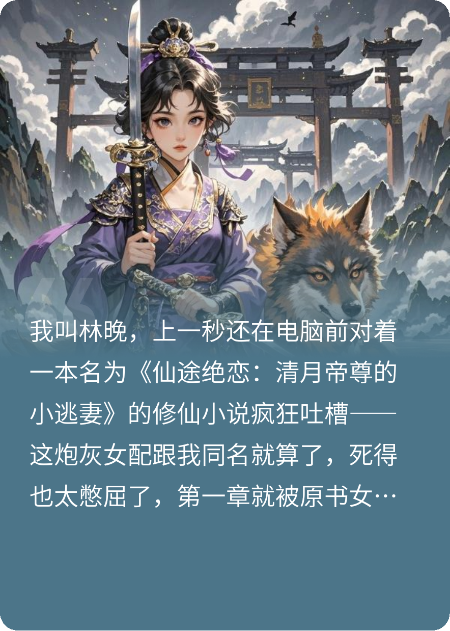 穿成炮灰后我靠设定面板掀翻了狗血世界