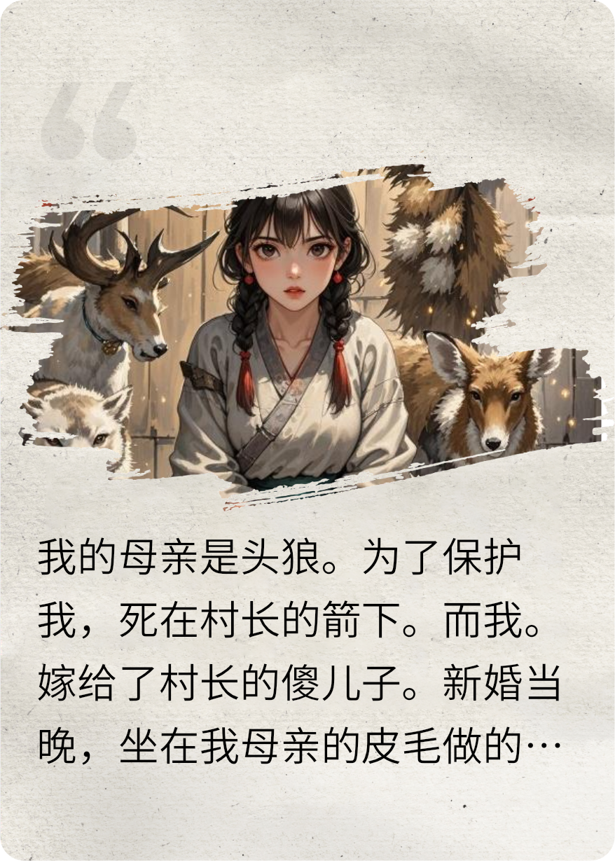 狼女：嫁给了村长的傻儿子