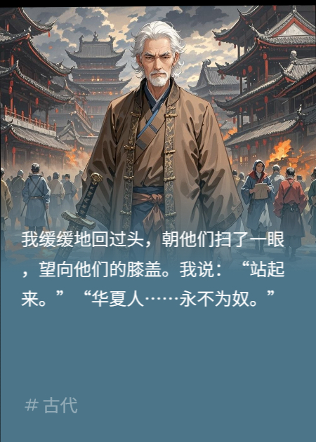 华夏剑侍，永不为奴